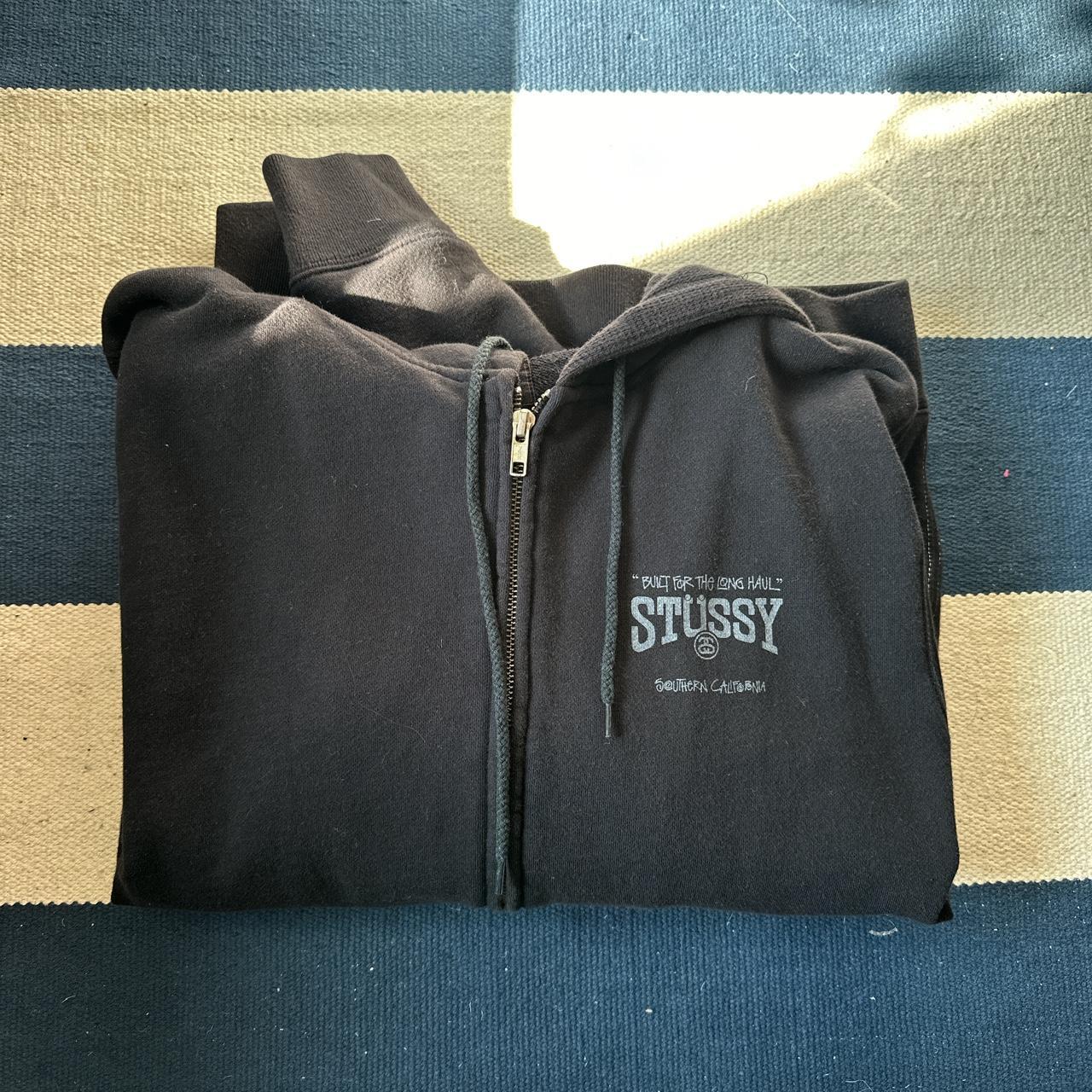 Stussy Double Zip Hoodie Great condition Size... - Depop