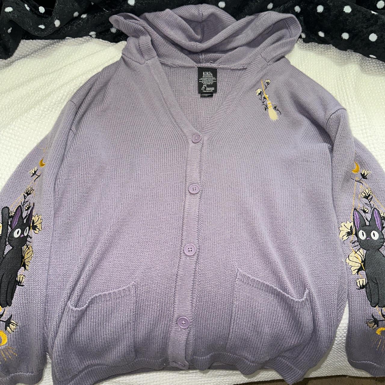 Hot Topic Kiki’s Delivery Service hooded cardigan by... - Depop