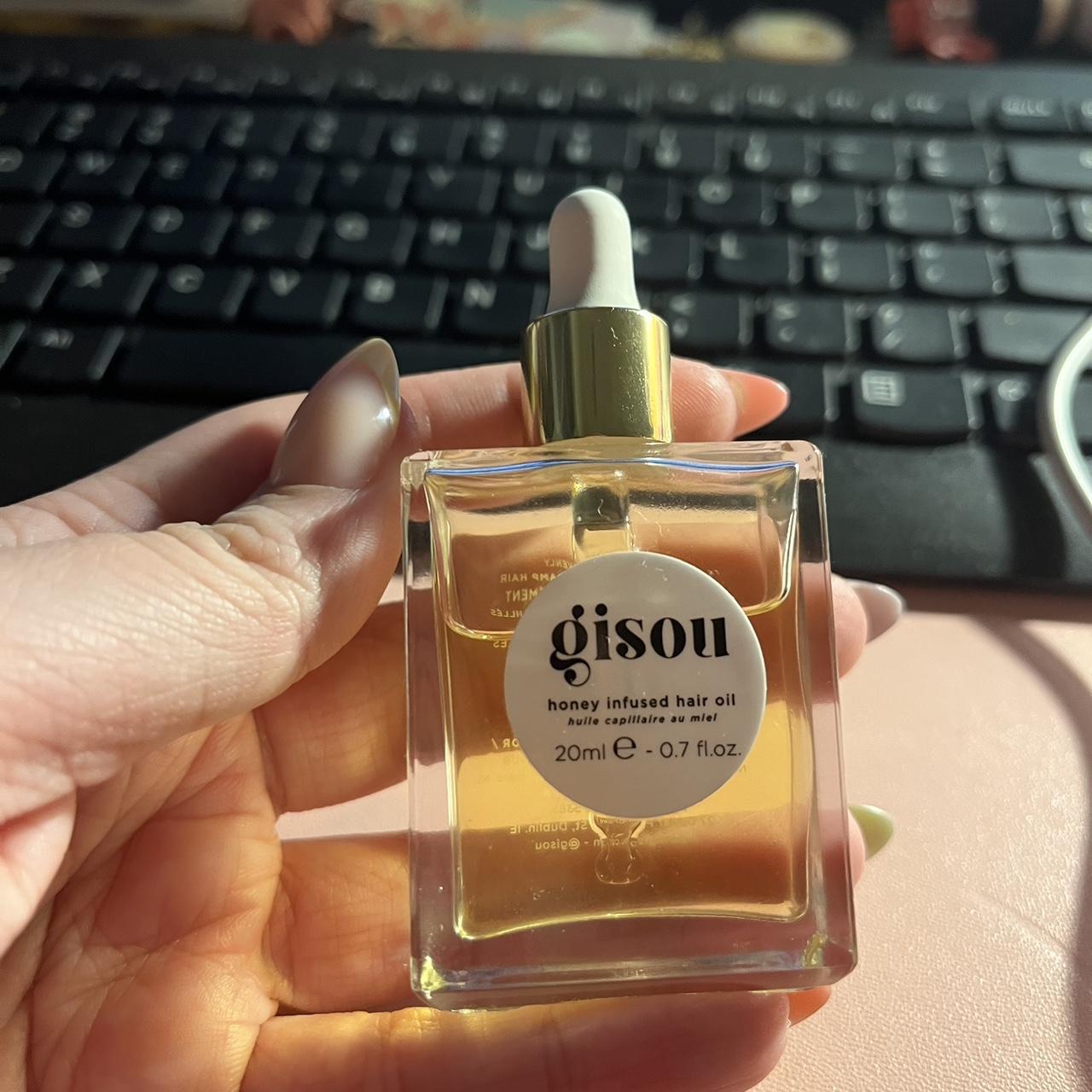 Lightly used Gisou hair oil! Smells lovely but my... Depop