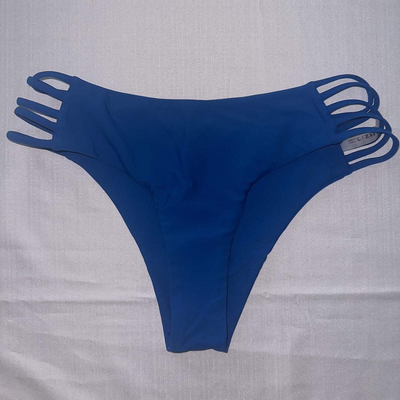 Blue cheap bikini zaful