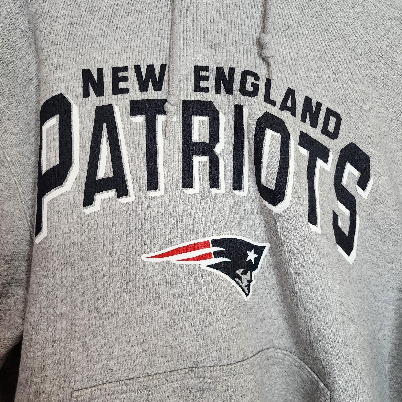 Reebok, Shirts, Reebok New England Patriots Hoodie Sweatshirt Nfl On  Field Football Grey Size Xl