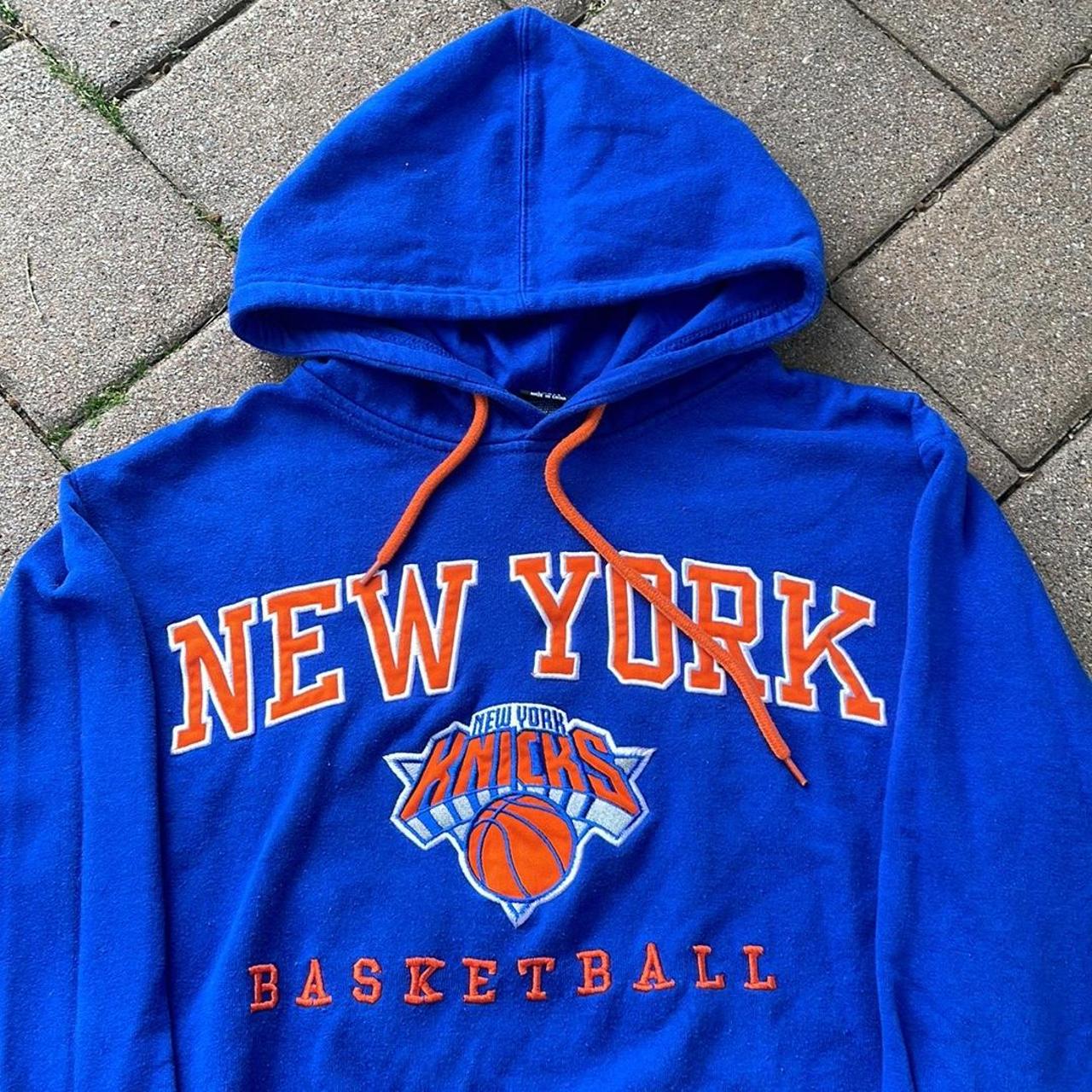 Vintage New York Knicks Hoodie Sweatshirt