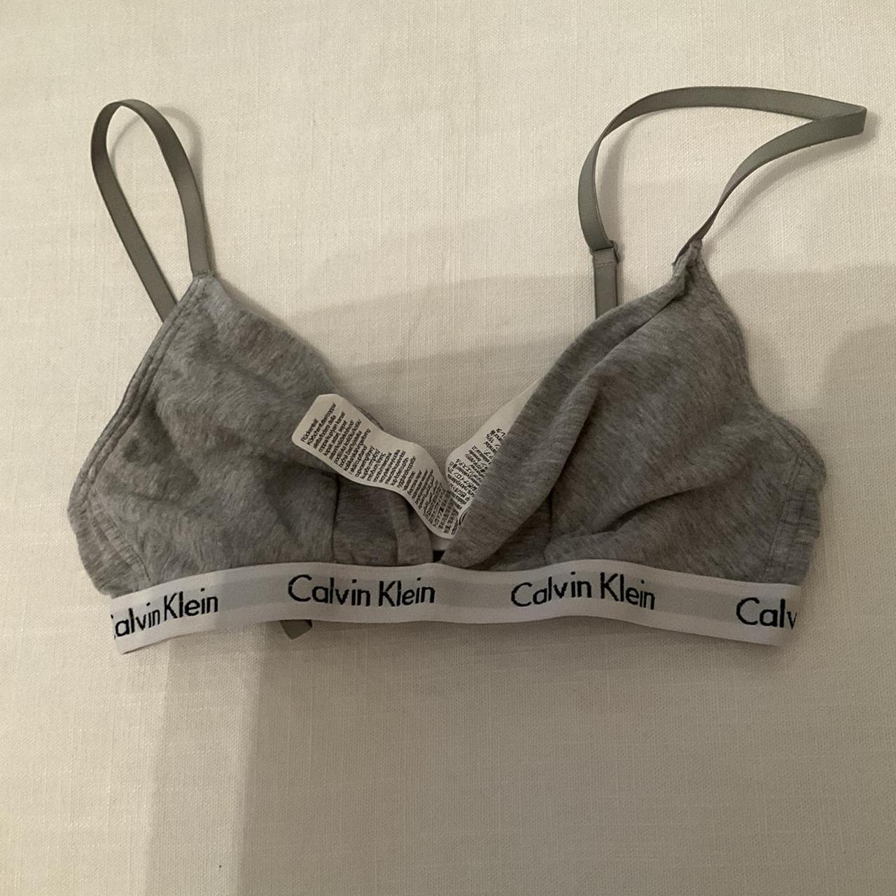 Calvin Klein Women's Grey Vest Depop