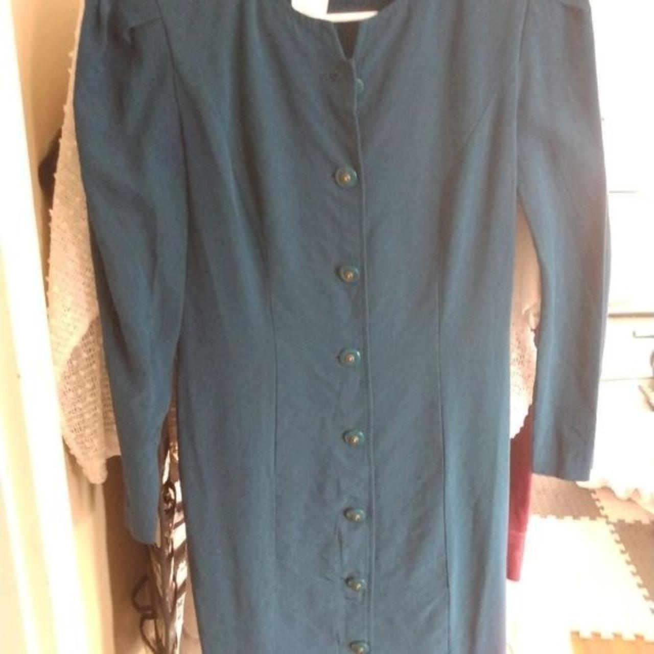 All That Jazz Women's Green Dress Depop