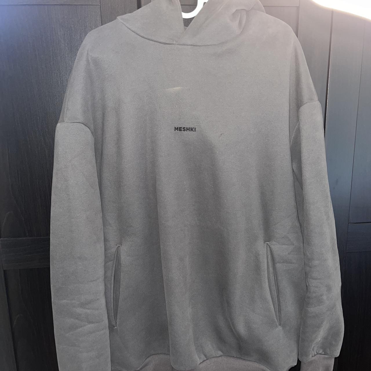 Meshki charcoal hoodie size medium worn a few times... Depop
