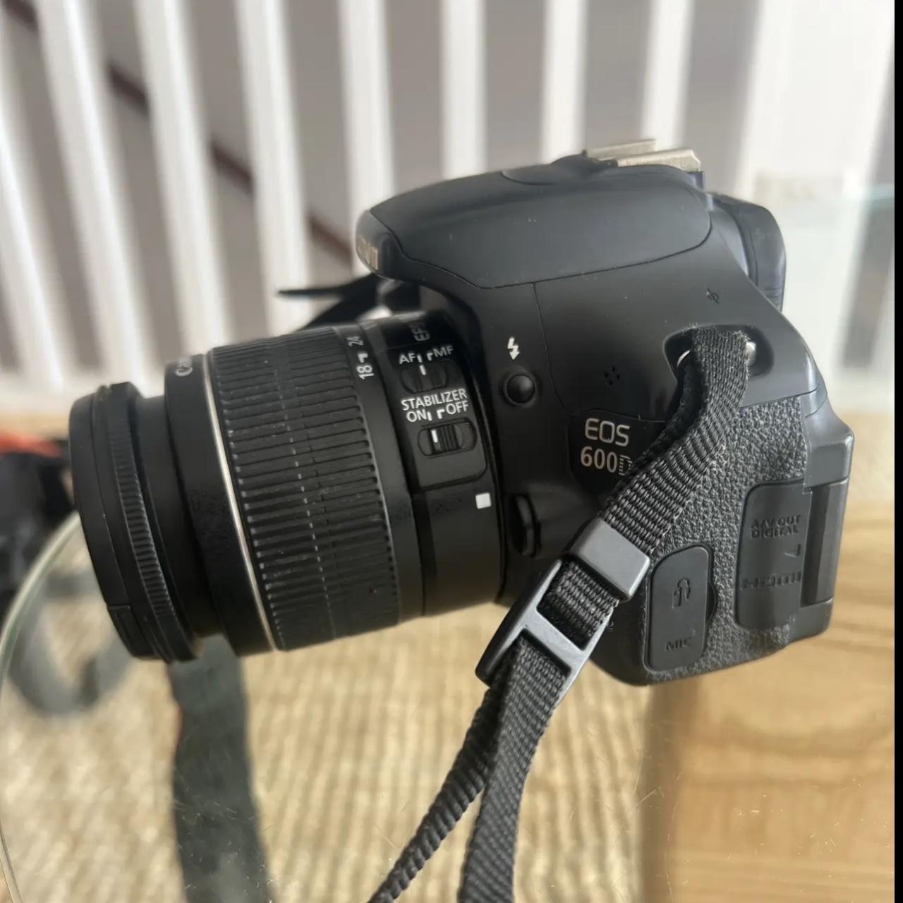 Canon EOS 600d camera body plus carry bag, battery +... - Depop