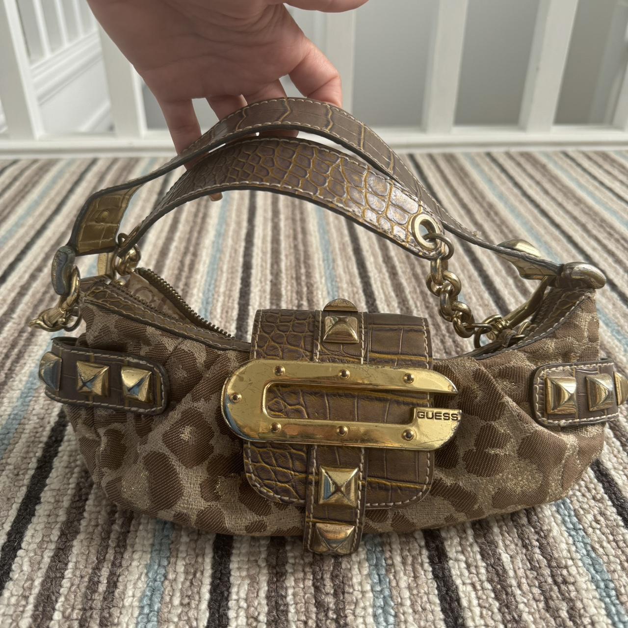 Brown Vintage Guess Bag Vintage Guess Bag Mini Beige Vintage GUESS