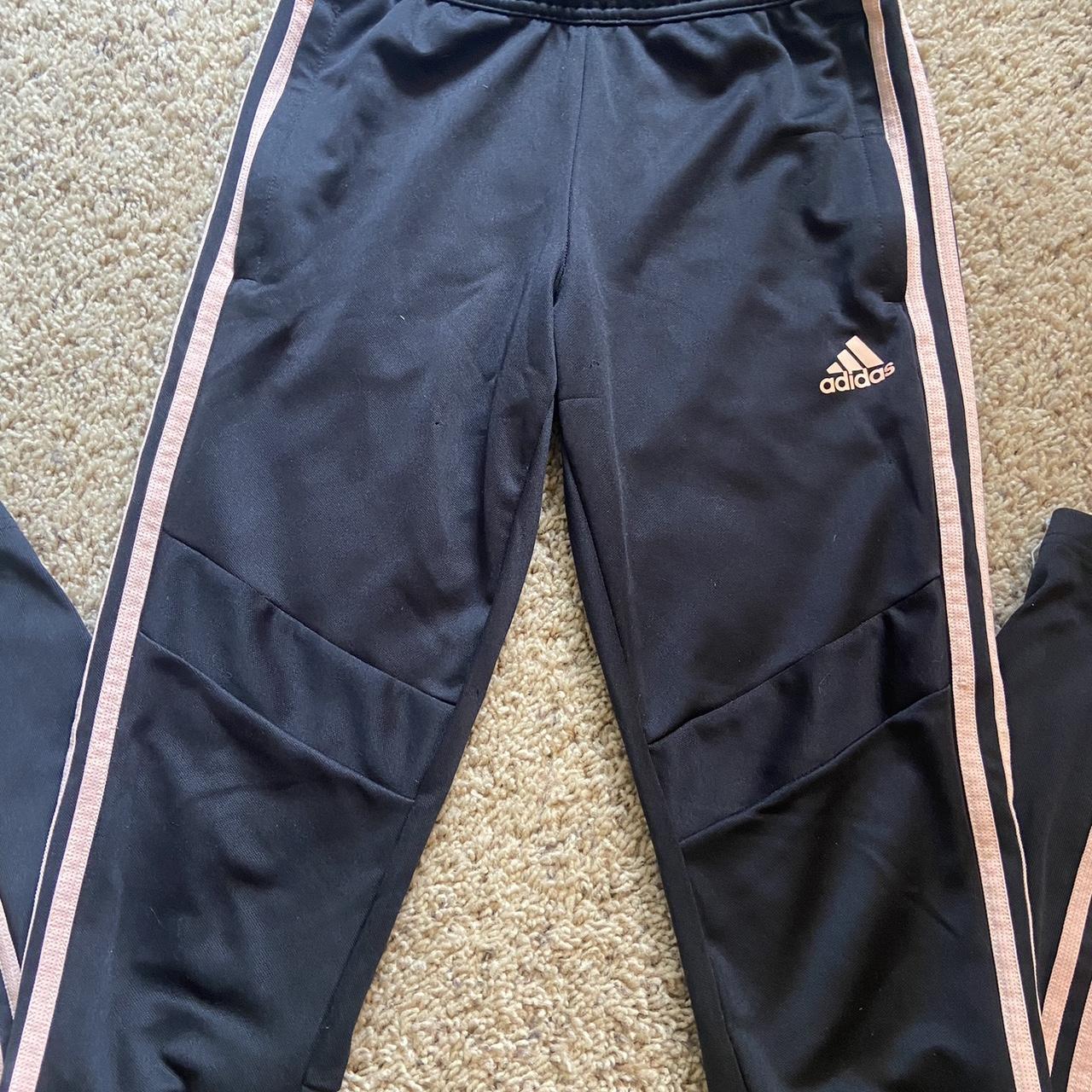 Adidas Women's Black Joggers-tracksuits | Depop