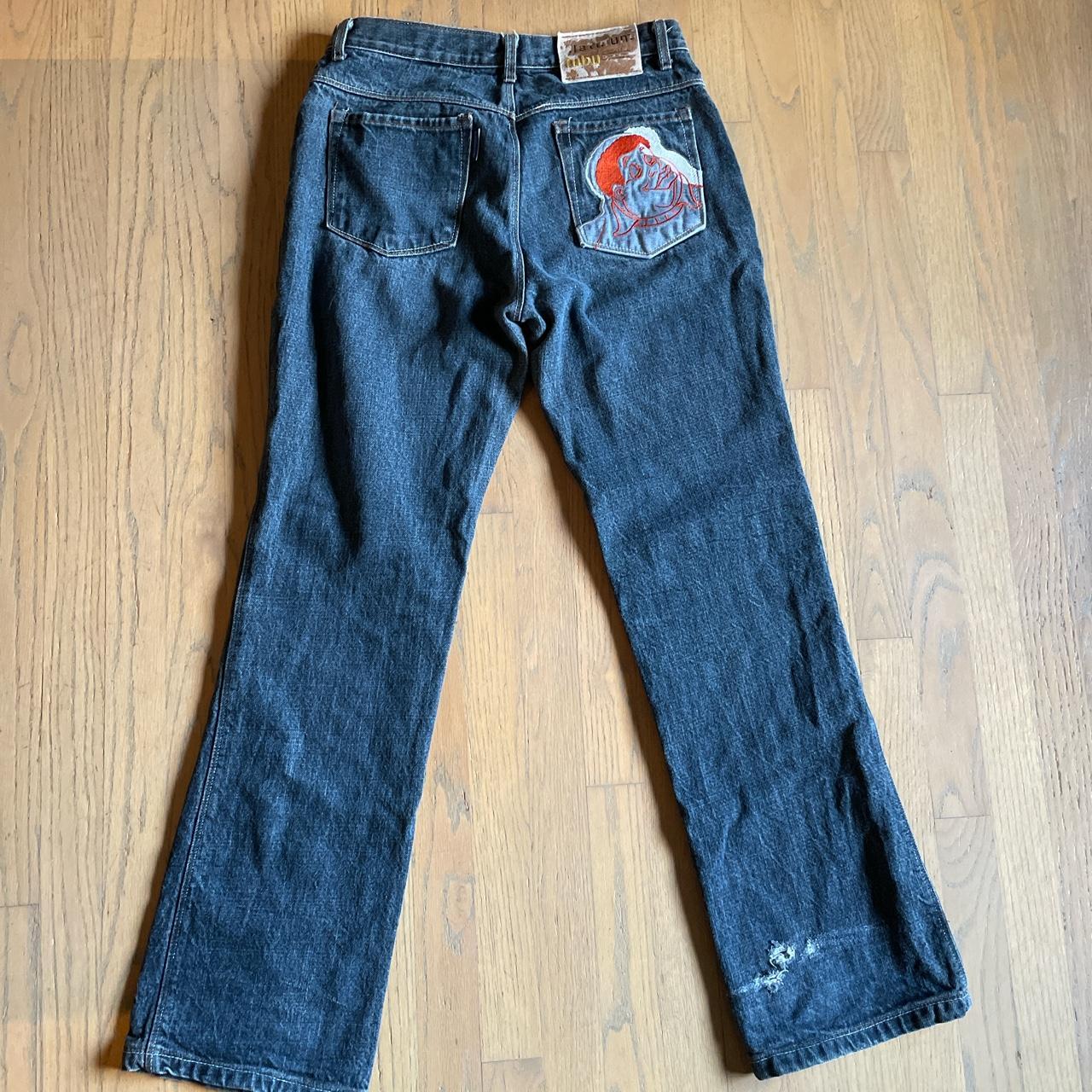 FUBU Men's Blue Jeans | Depop