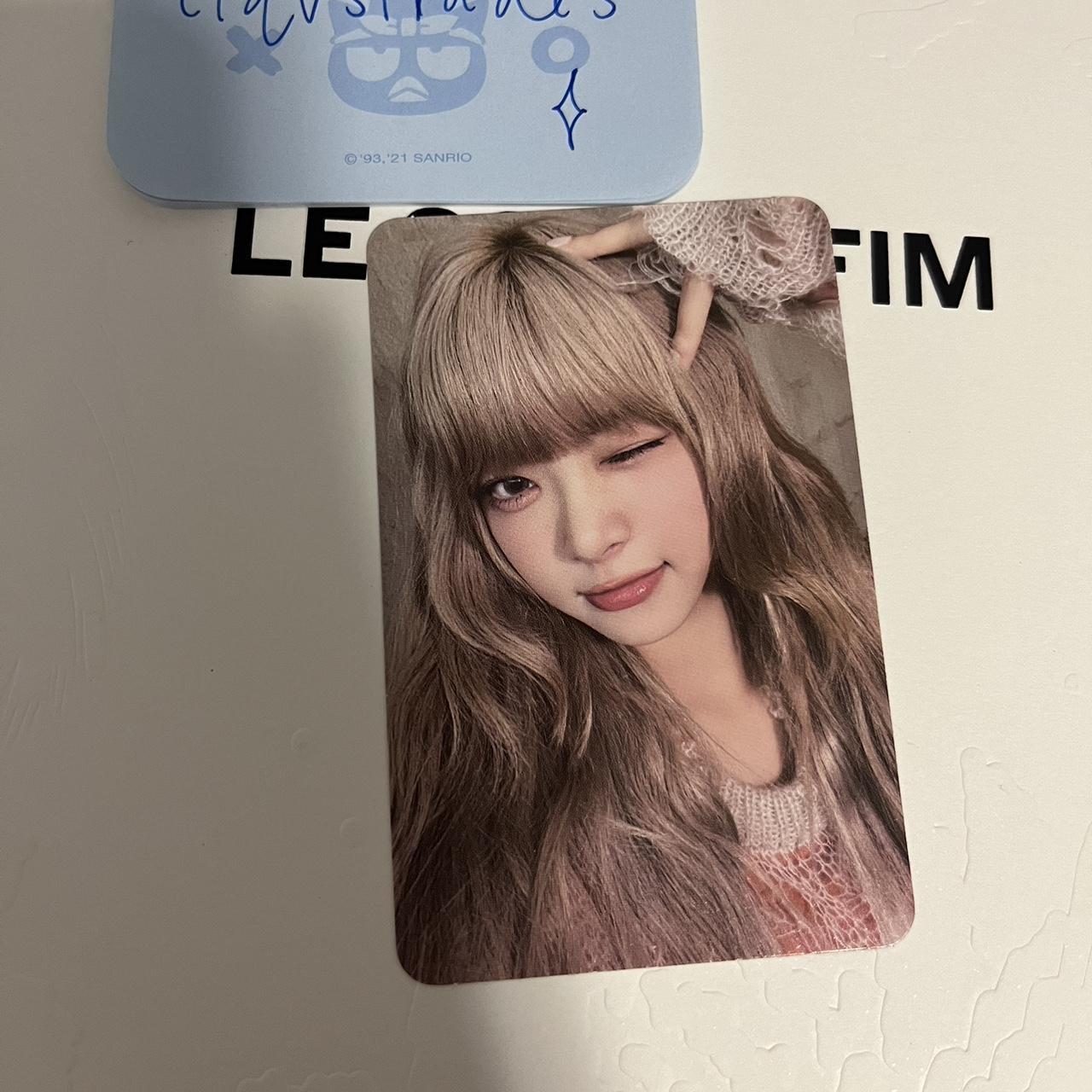 WTT eunchae le sserafim easy photocard (sheer myrrh... - Depop