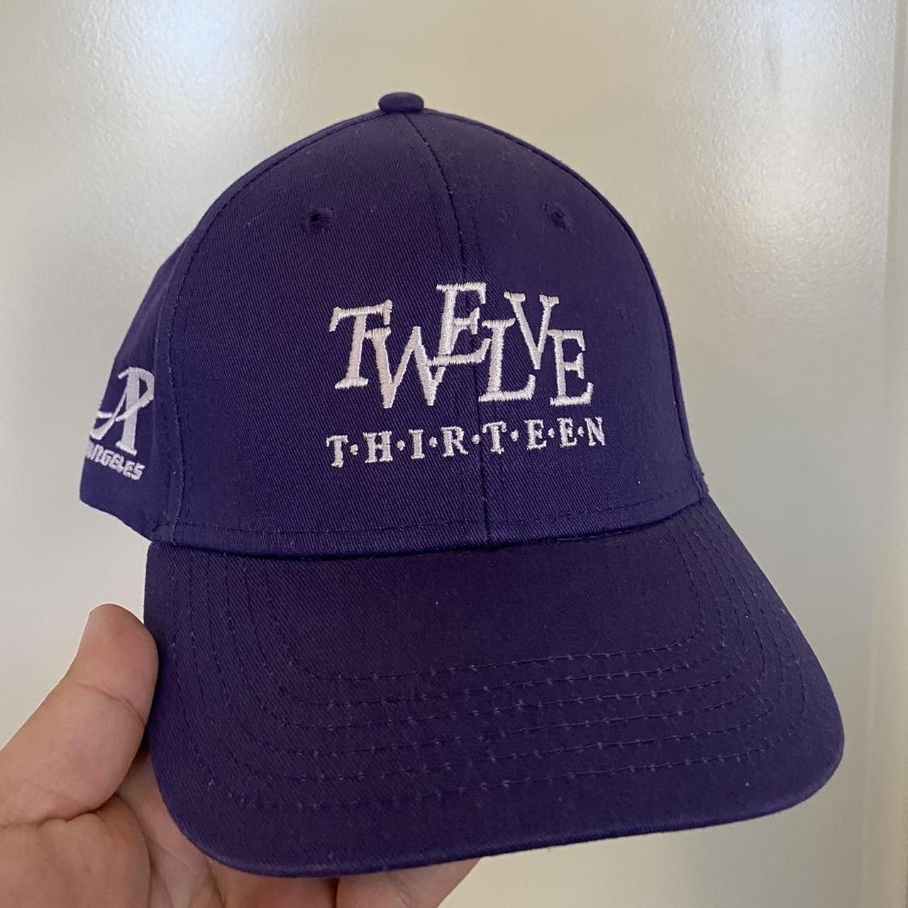 Men's Purple and White Hat | Depop