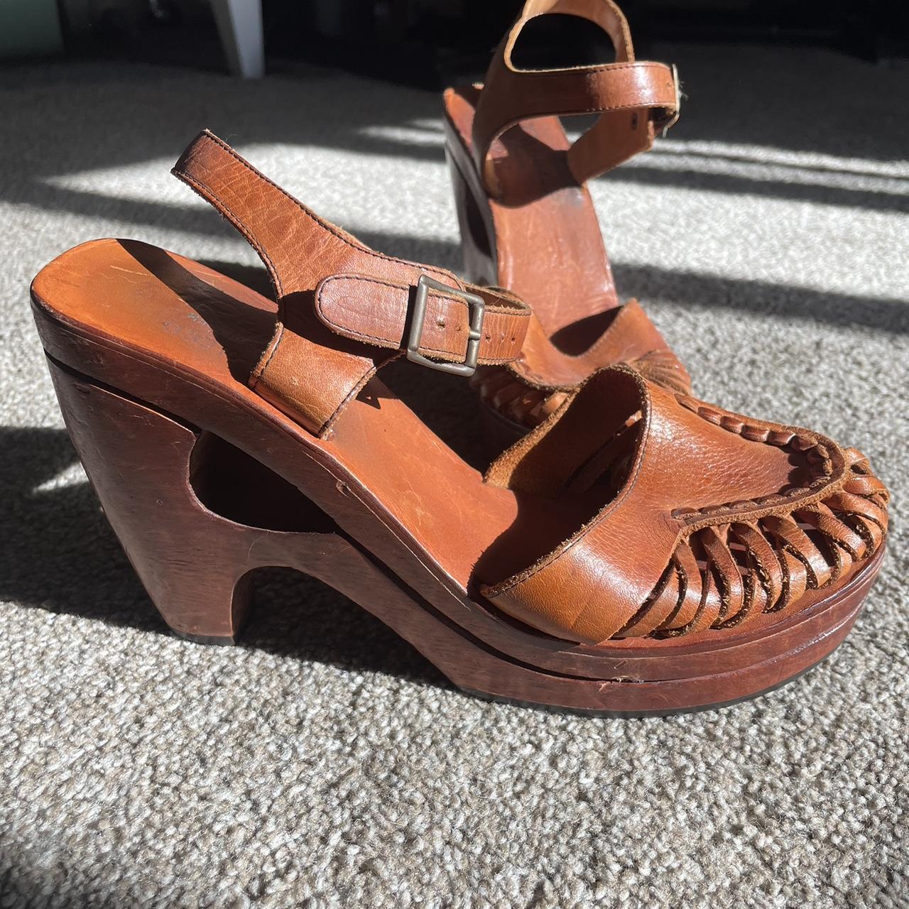 Women's Brown Sandals | Depop