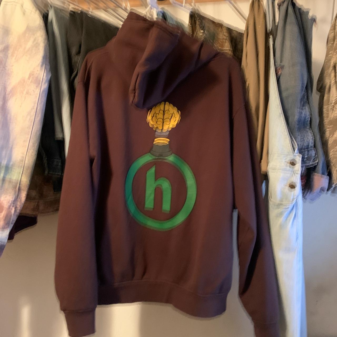 Brown Apple SUPREME Hoodie - Size large. - Ships - Depop