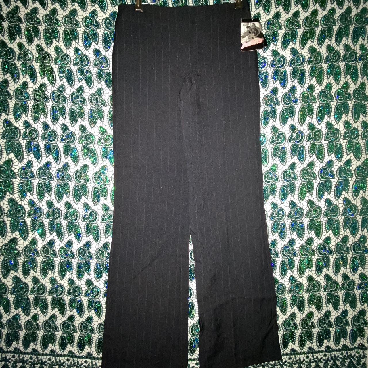 Women's Black and Red Trousers (3)