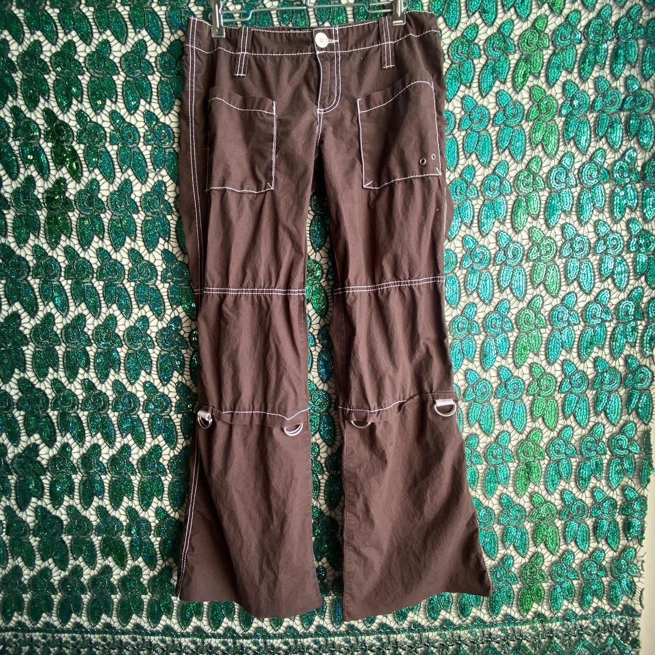 Miss Me Women s Brown And Silver Trousers Depop miss-me-women-s-brown-and-silver-trousers-depop