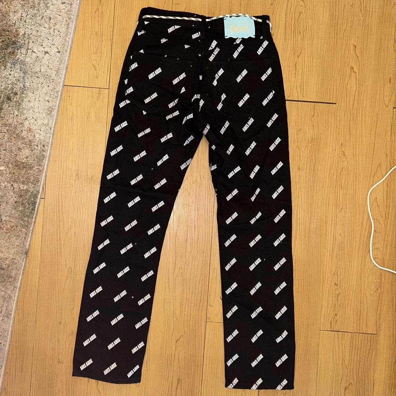 Aries Arise Women's Black and White Jeans (3)