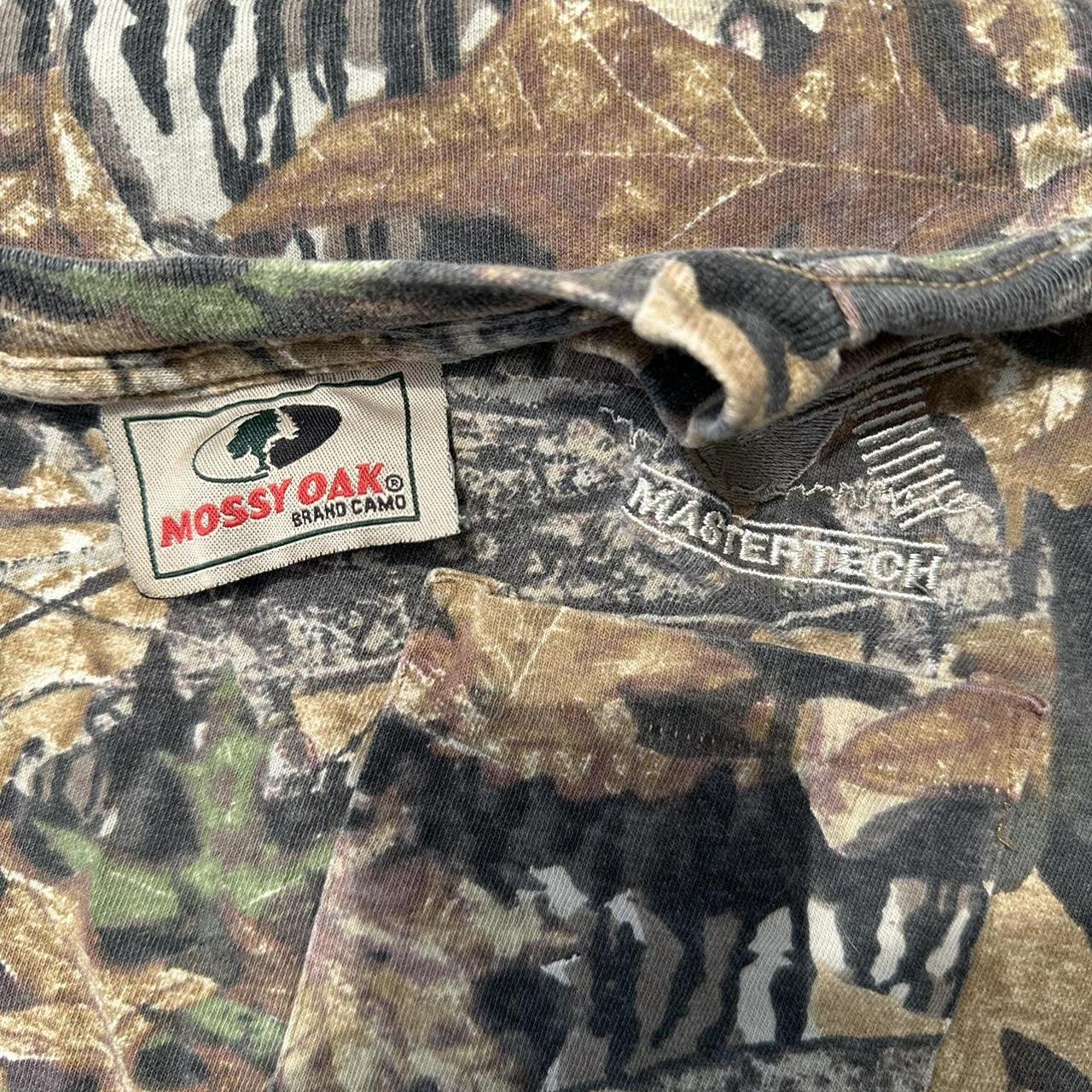 Vintage Mossy Oak Camo T-Shirt Single Stitch FREE... - Depop