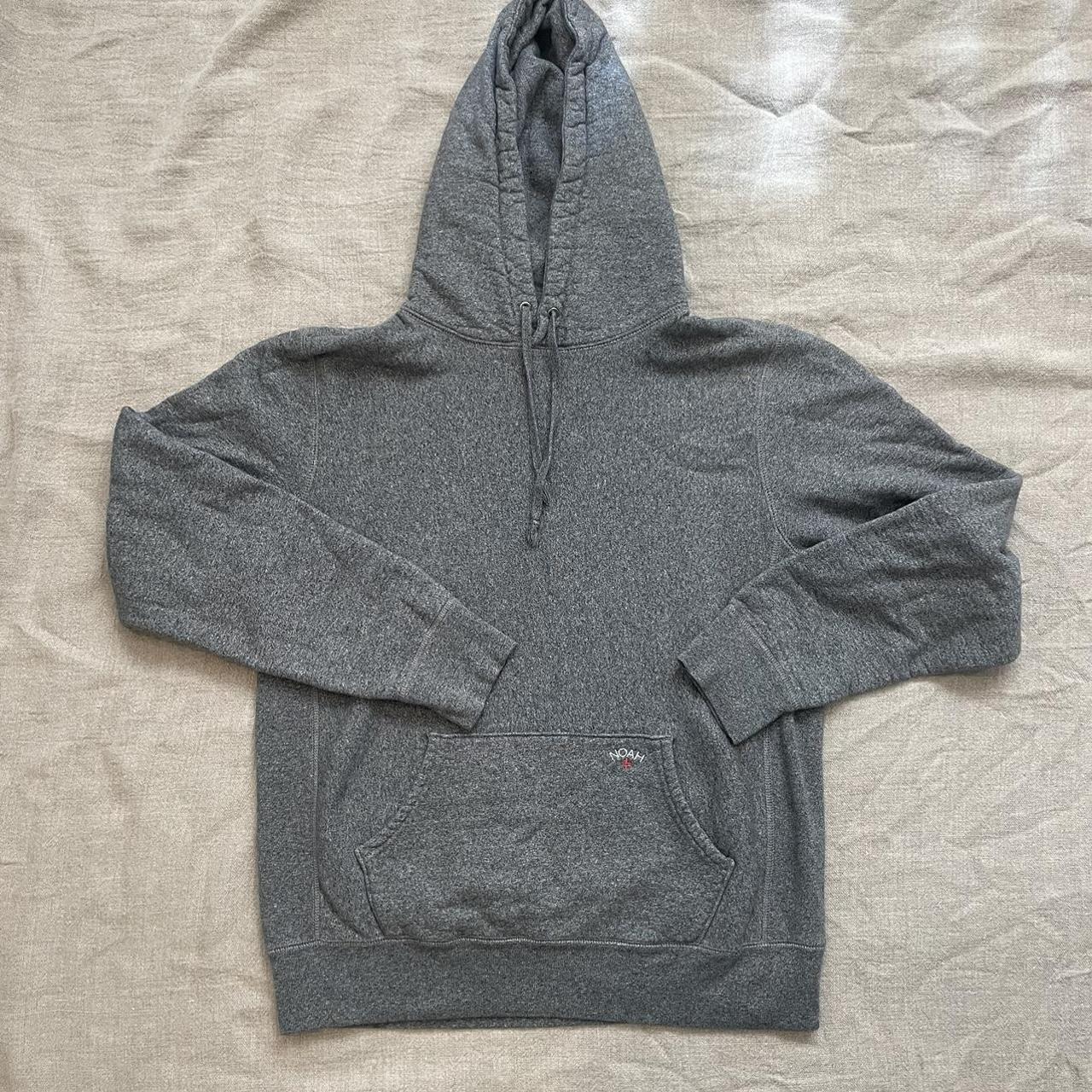 Noah NYC black grey heathered hoody L large #noah...