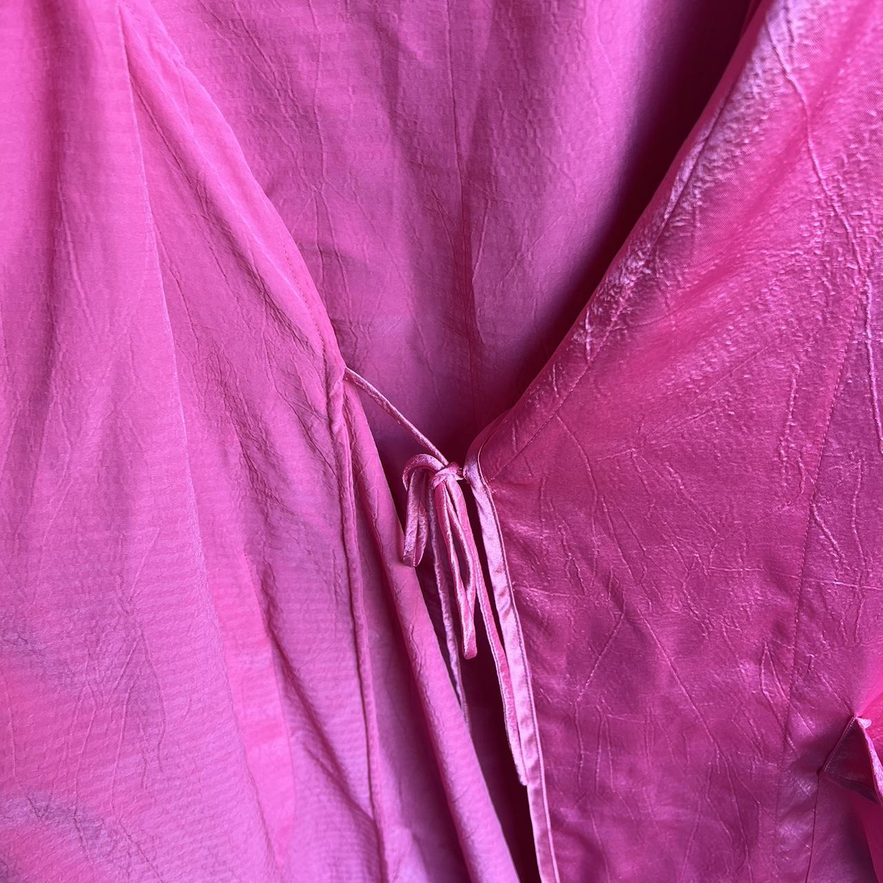 Vintage victoria secret silky hot pink y2k vibes - Depop