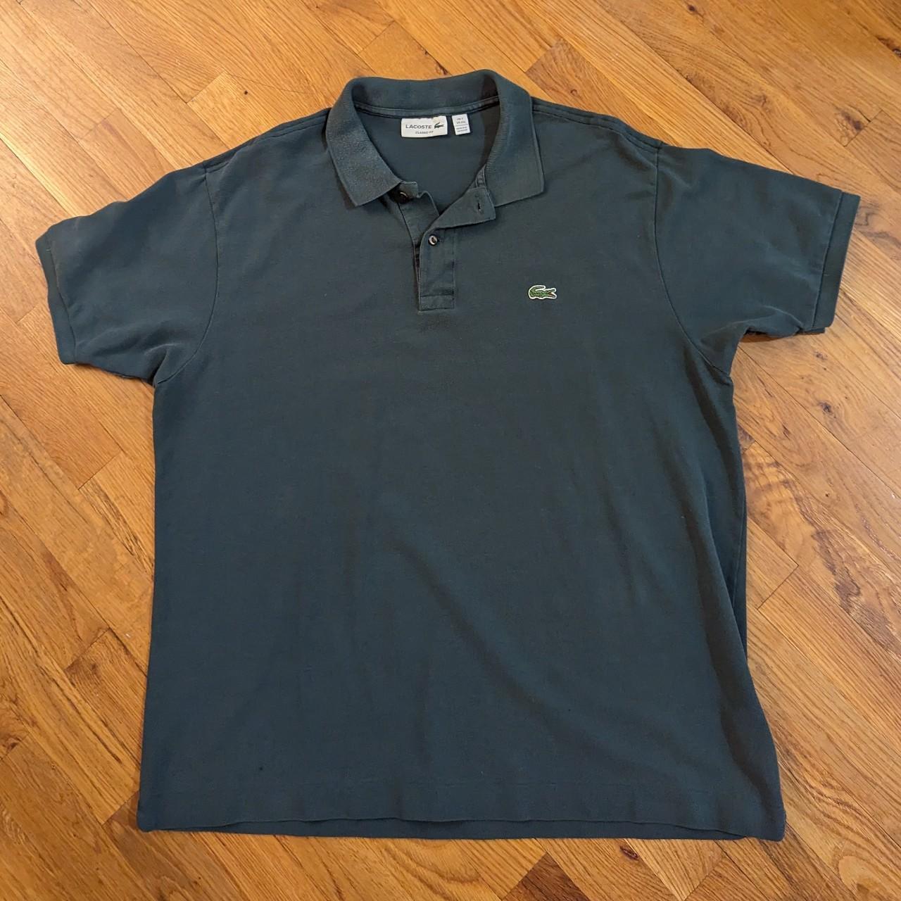 Lacoste Men's Green Polo-shirts | Depop