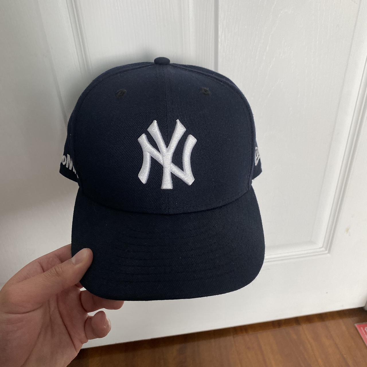 Navy Blue New York Baseball Hat! Women or - Depop