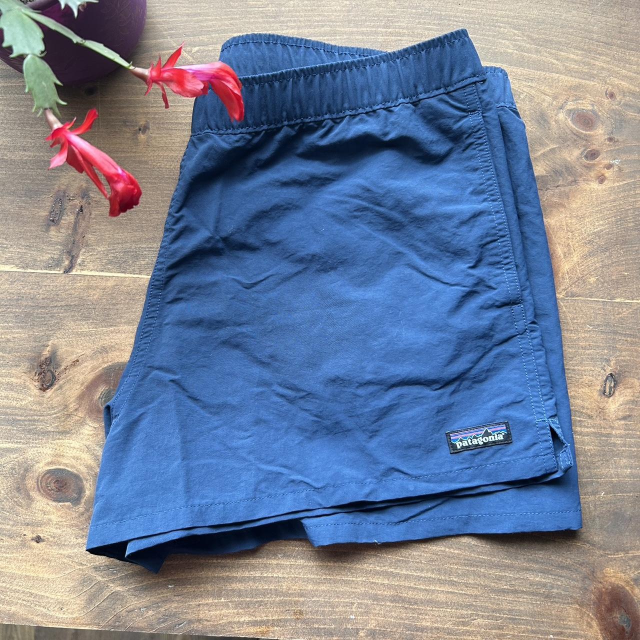 Patagonia Women's Navy Shorts | Depop