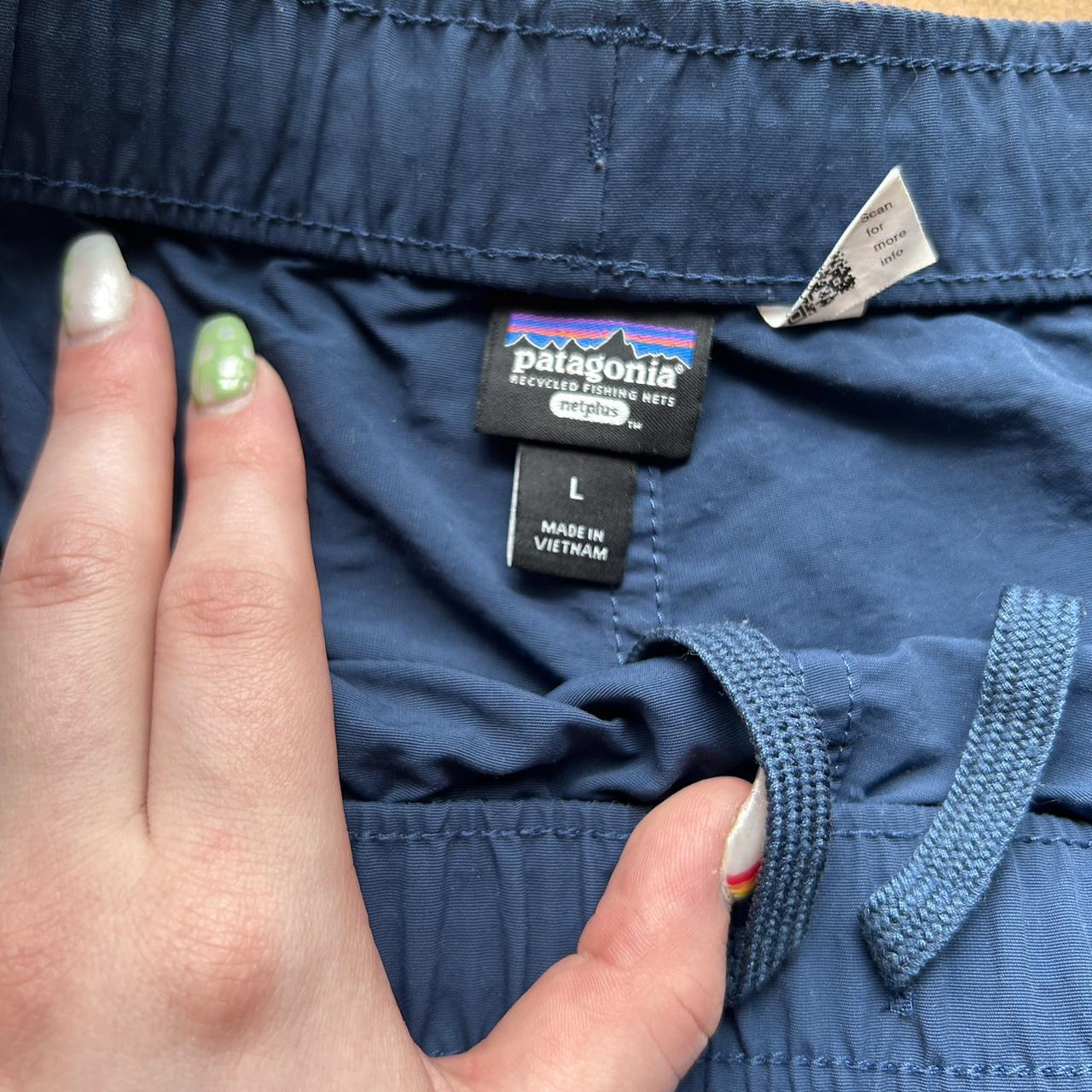 Patagonia Women's Navy Shorts | Depop