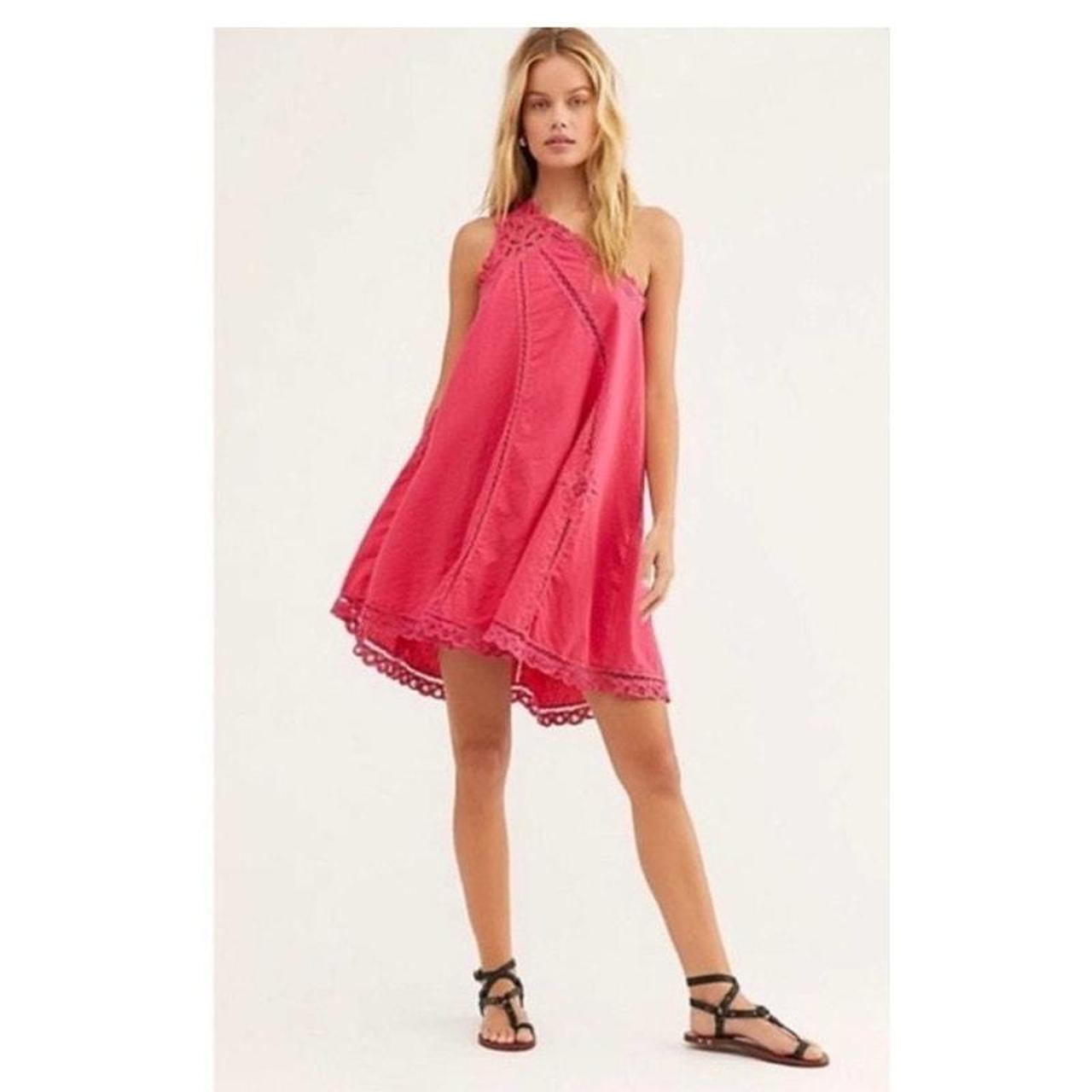 Free People Billie Battenburg Colorful Pink Boho