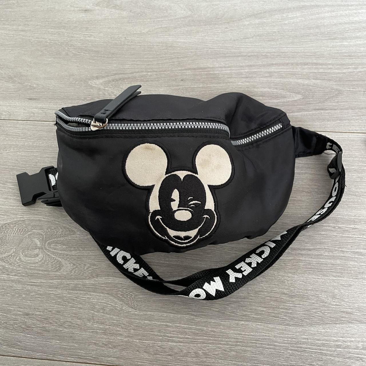 Black Mickey Mouse Fanny pack bum bag with