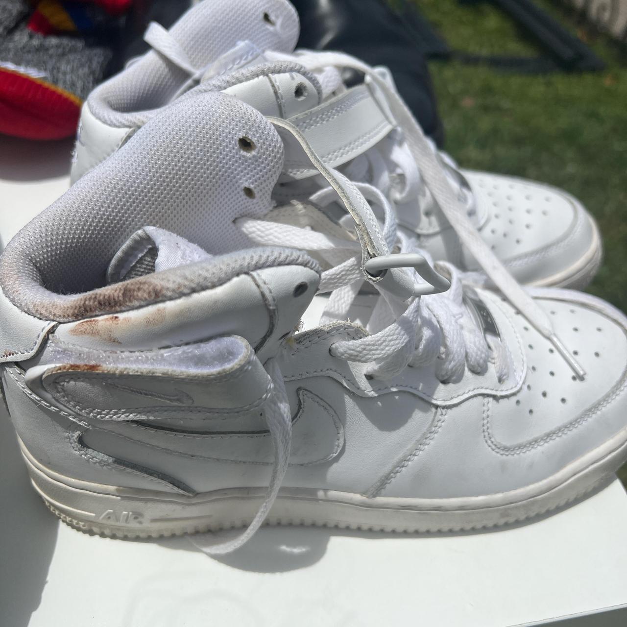 White Nike Air Force 1 Mid Size 6y Women’s 8 Has Depop