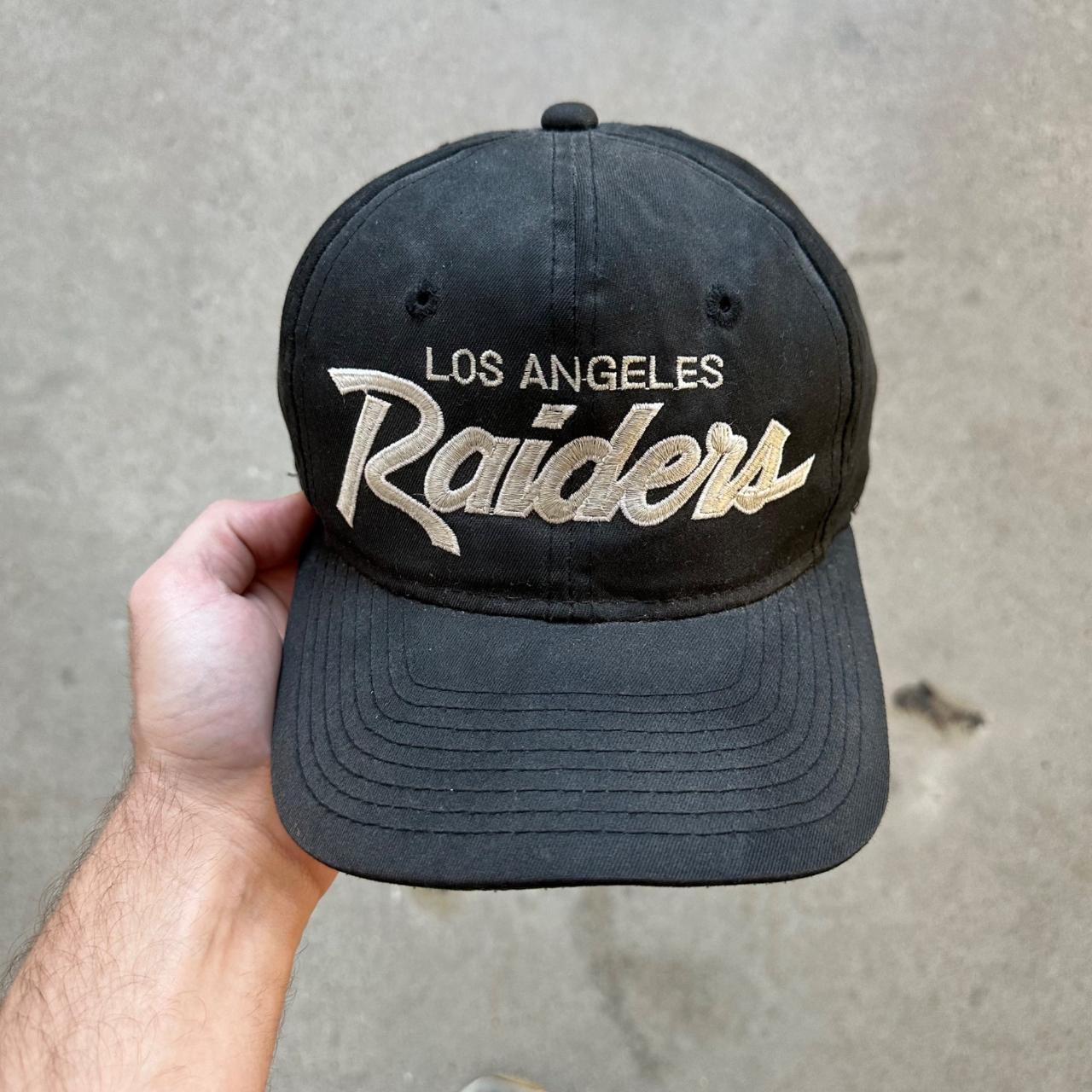Vintage LA Raiders Double Line Twill Sports | Depop Vintage LA Raiders Double Line Twill Sports | Depop