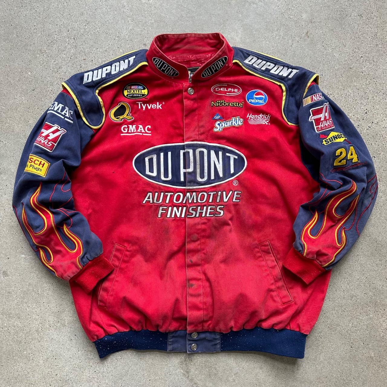 Vintage Y2K DS Trix Nascar Racing Jacket Size - Depop