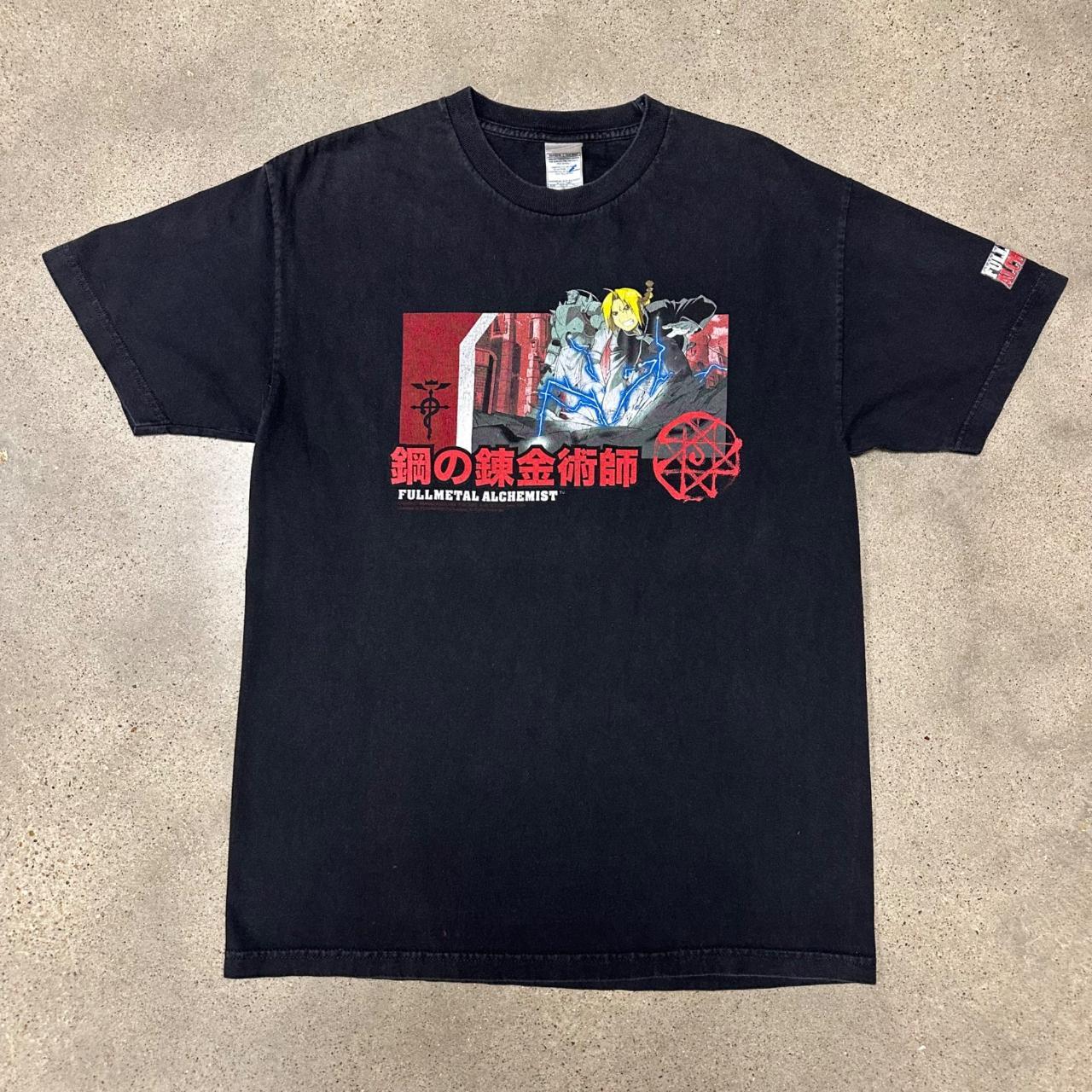Vintage Full Metal Alchemist Anime Shirt in great | Depop