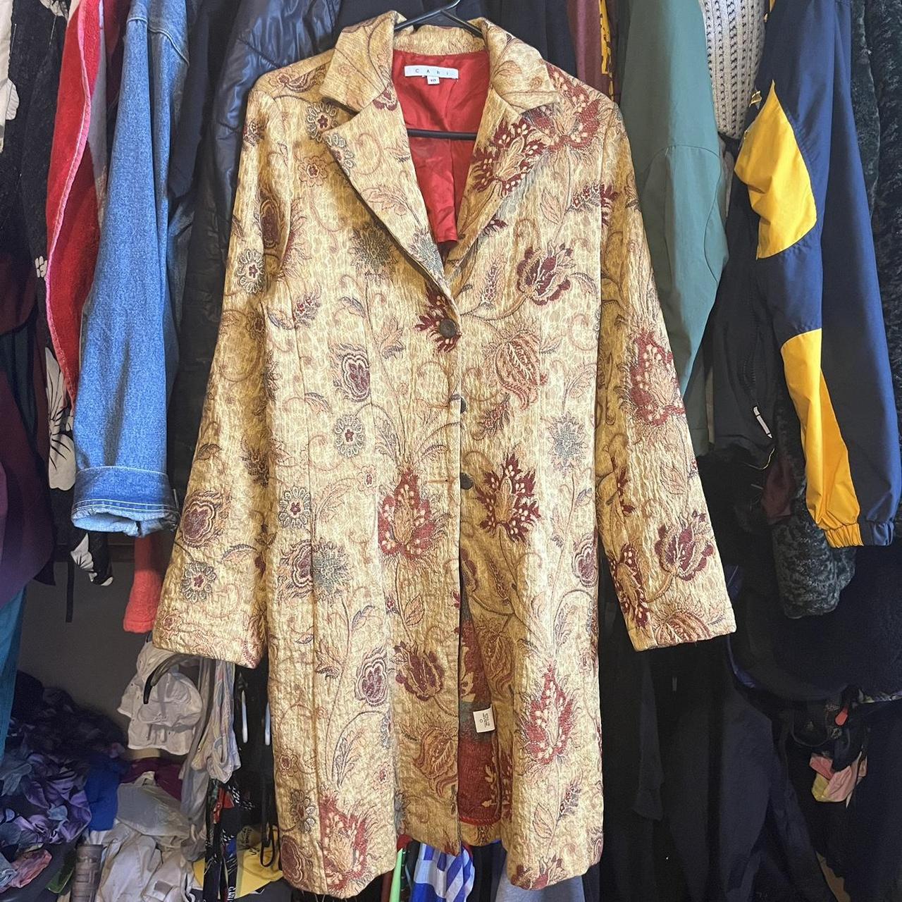 Cabi tapestry outlet coat