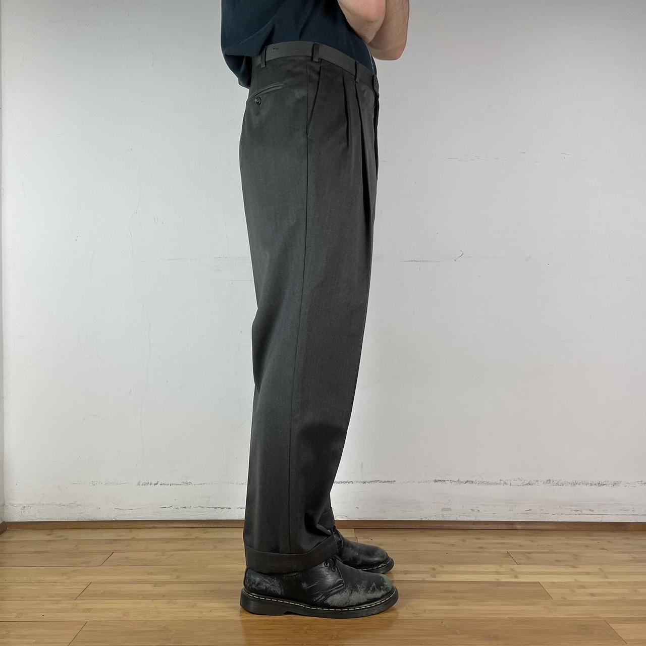 Armani Men's Grey Trousers (2)