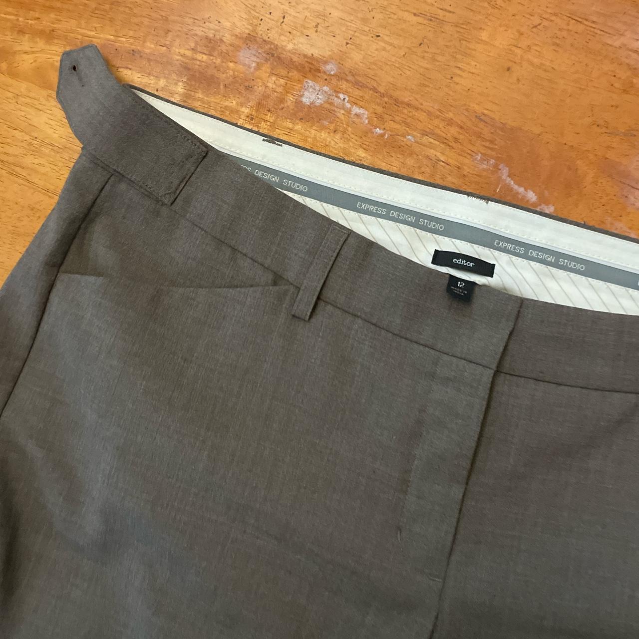 Express Men's Brown Trousers Depop