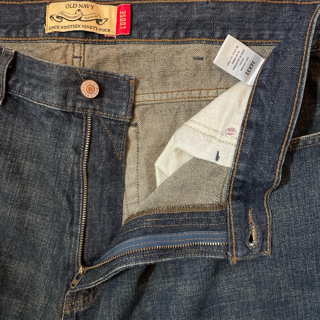 Old Navy Men's Blue and Navy Jeans Depop
