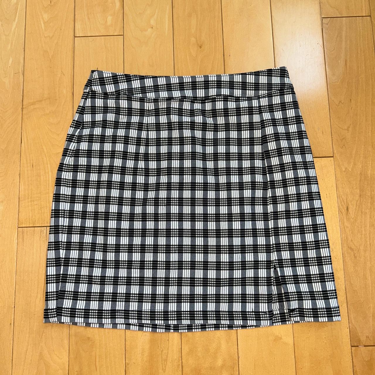 garage plaid mini skirt plaid clueless