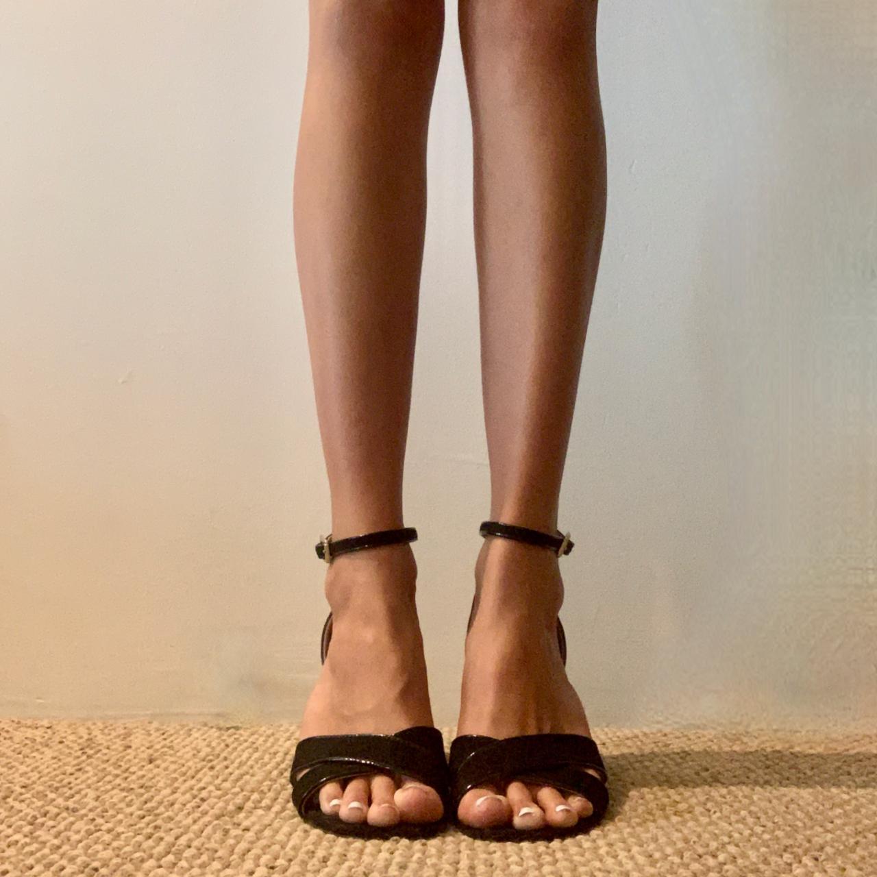 black nordstrom block heels, in great condition,... Depop