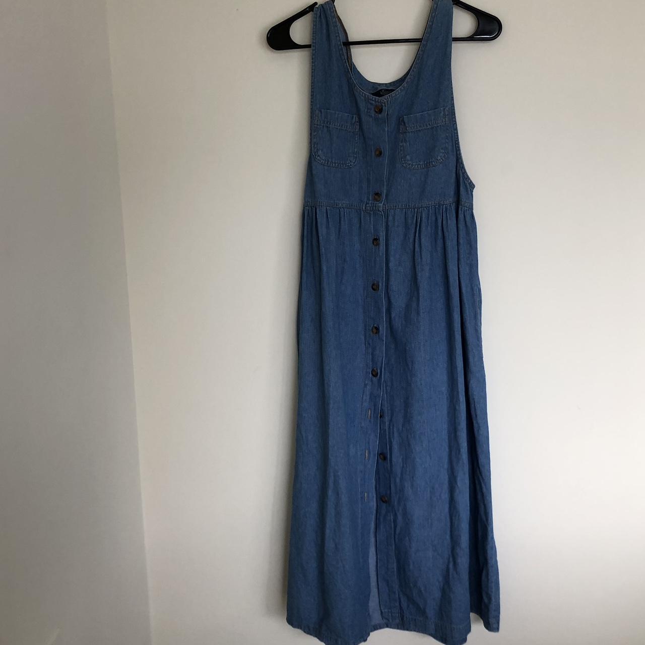 Size small adorable denim dress No stains tears or... - Depop