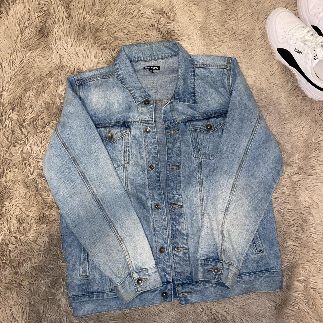 Hot Topic Men's Blue Jacket | Depop