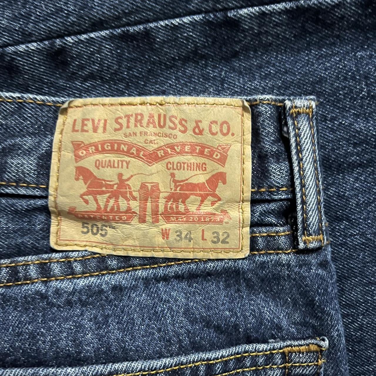 Vintage Men’s Levi’s 505 Jeans 34x32 #vintage... - Depop