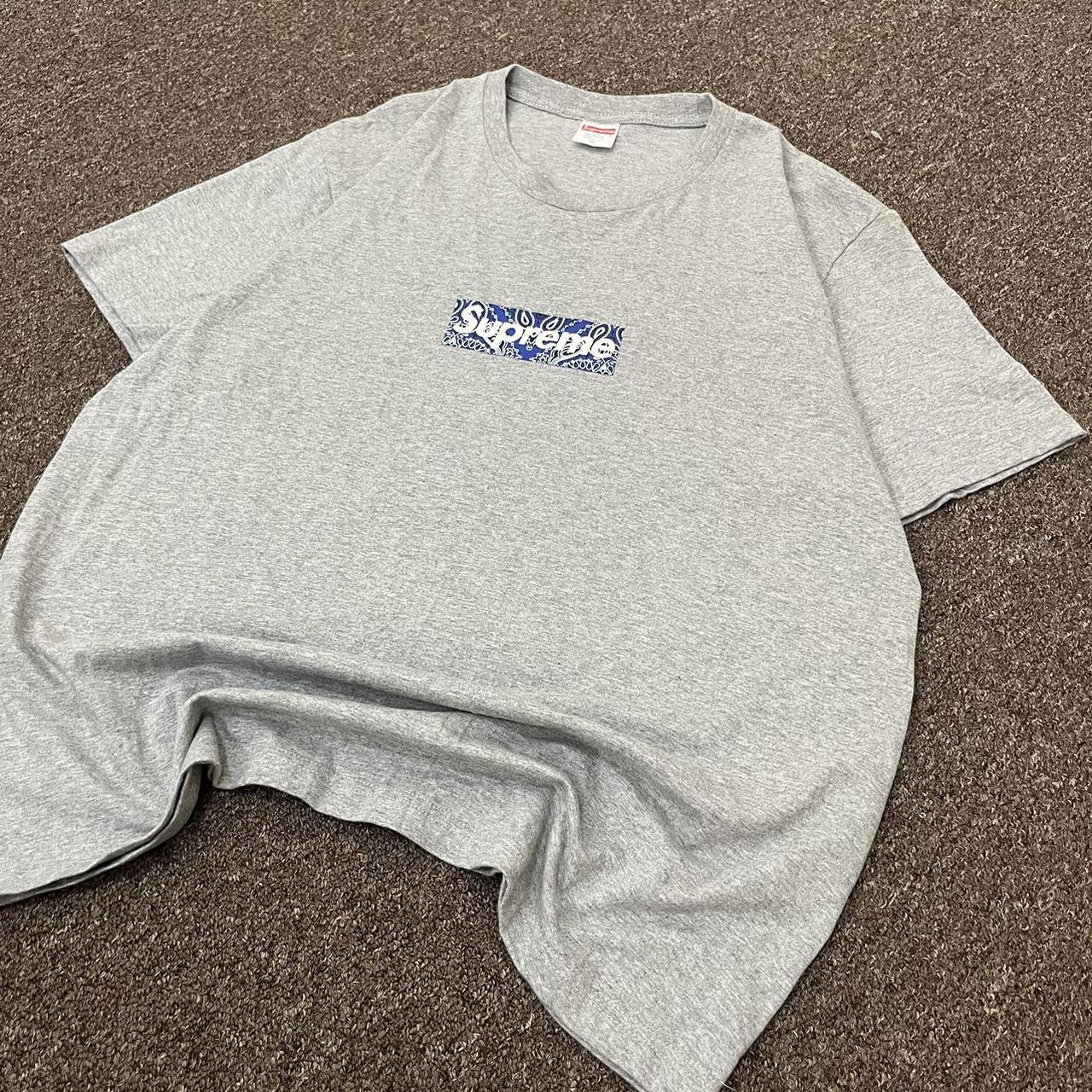 Supreme bandana-box-logo-tee - Depop