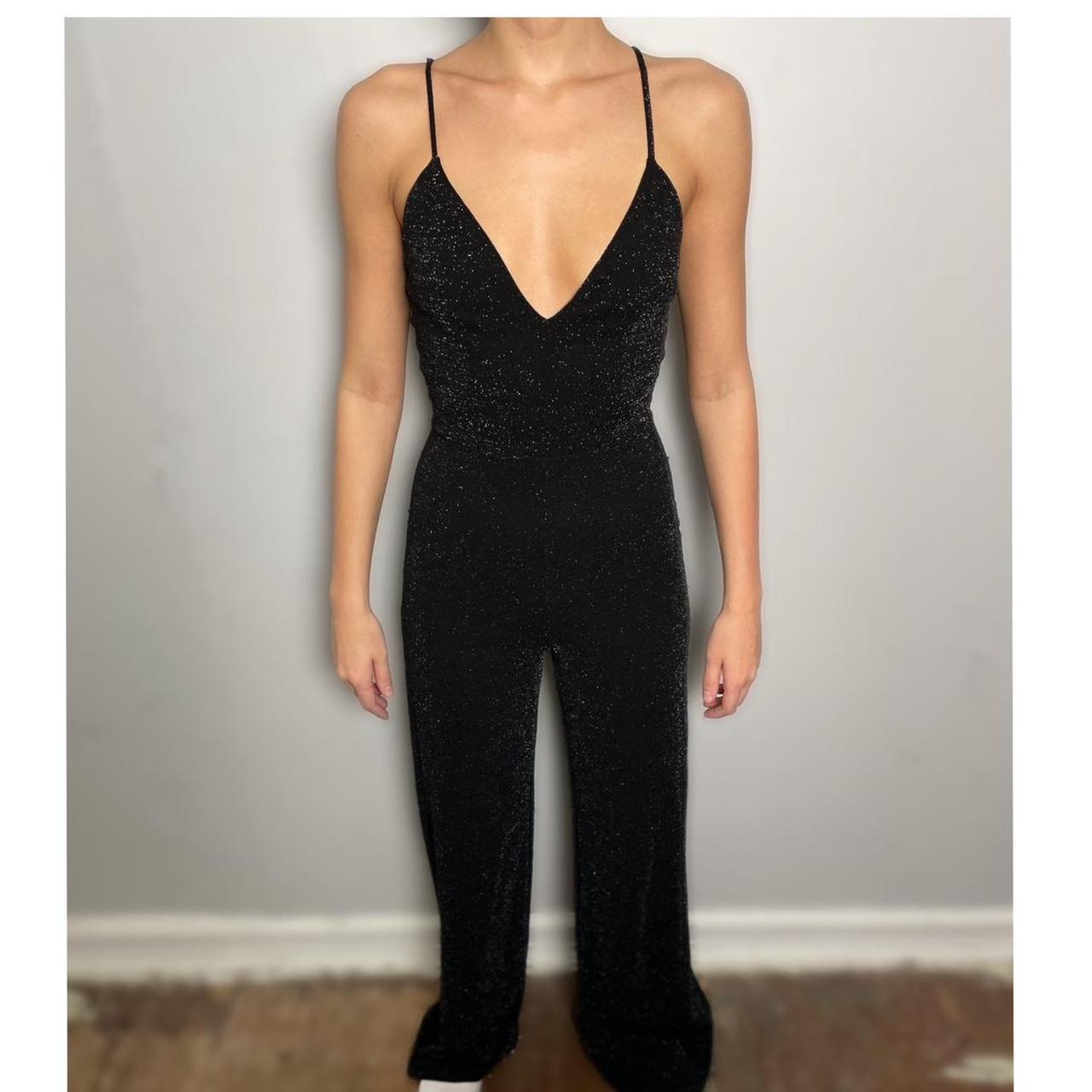 Windsor Sparkle Jumpsuit Model is 5’6 1/2 Size... - Depop