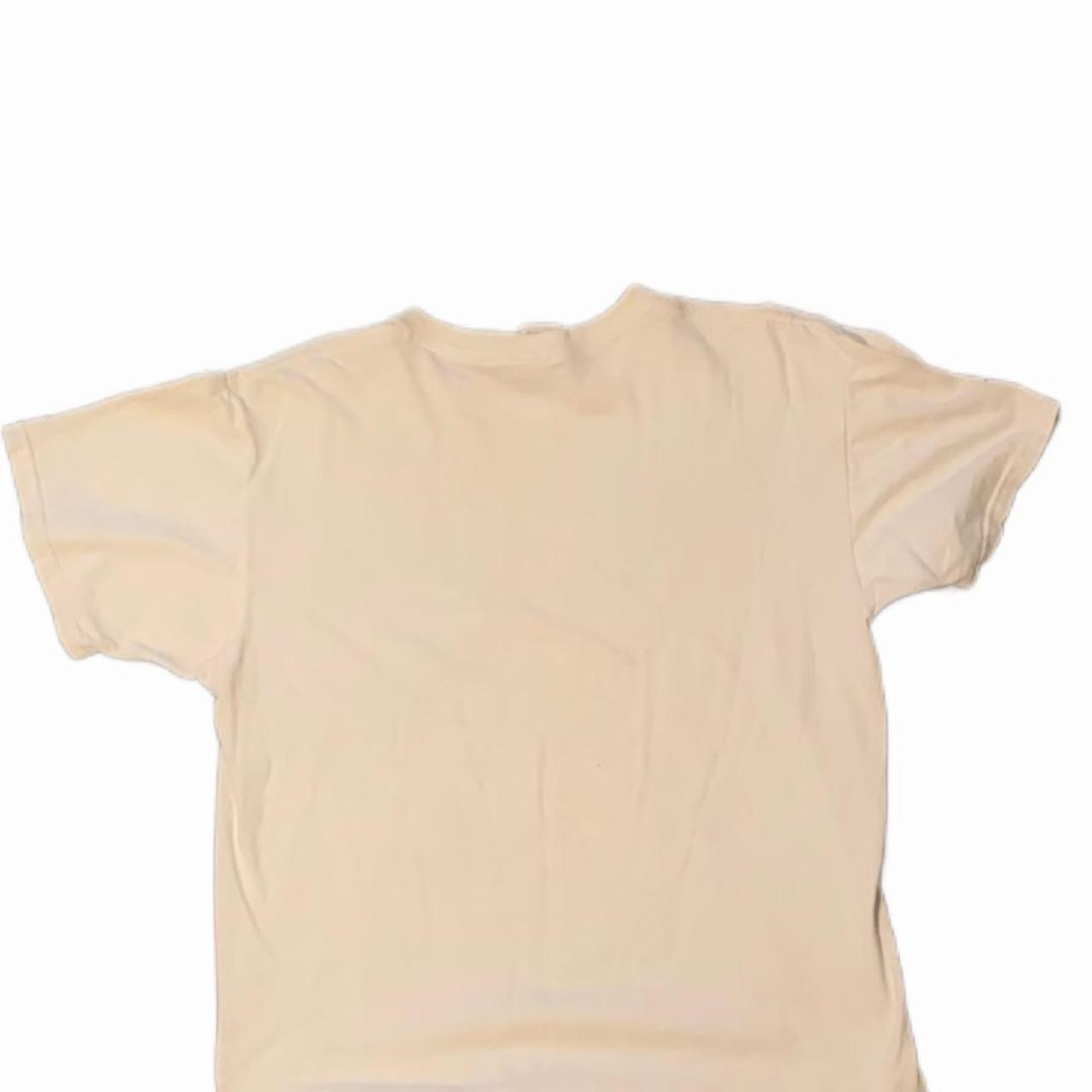 Fit for Me by Fruit of the Loom Men's White and Cream T-shirt (2)