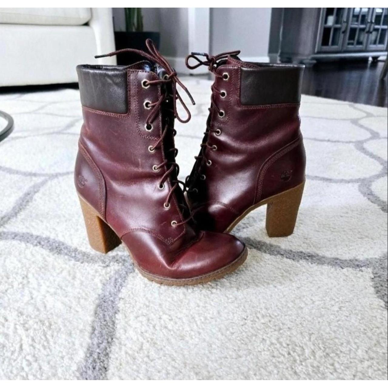 Timberland Women's Casual Boots Burgundy US 10 – Timberland