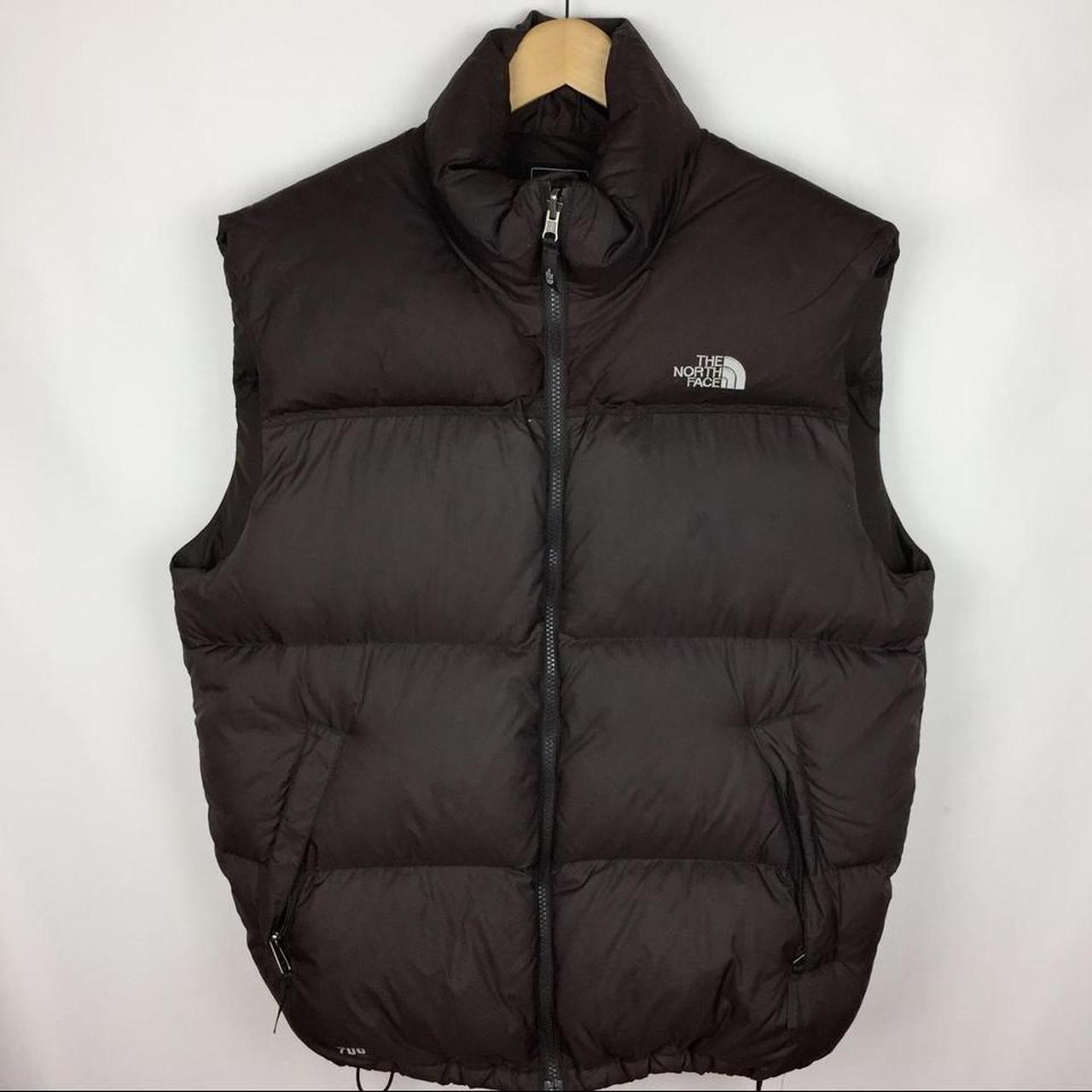 Mens The North Face Gilet, Puffer Vest, 700 Down, Size Large, Black