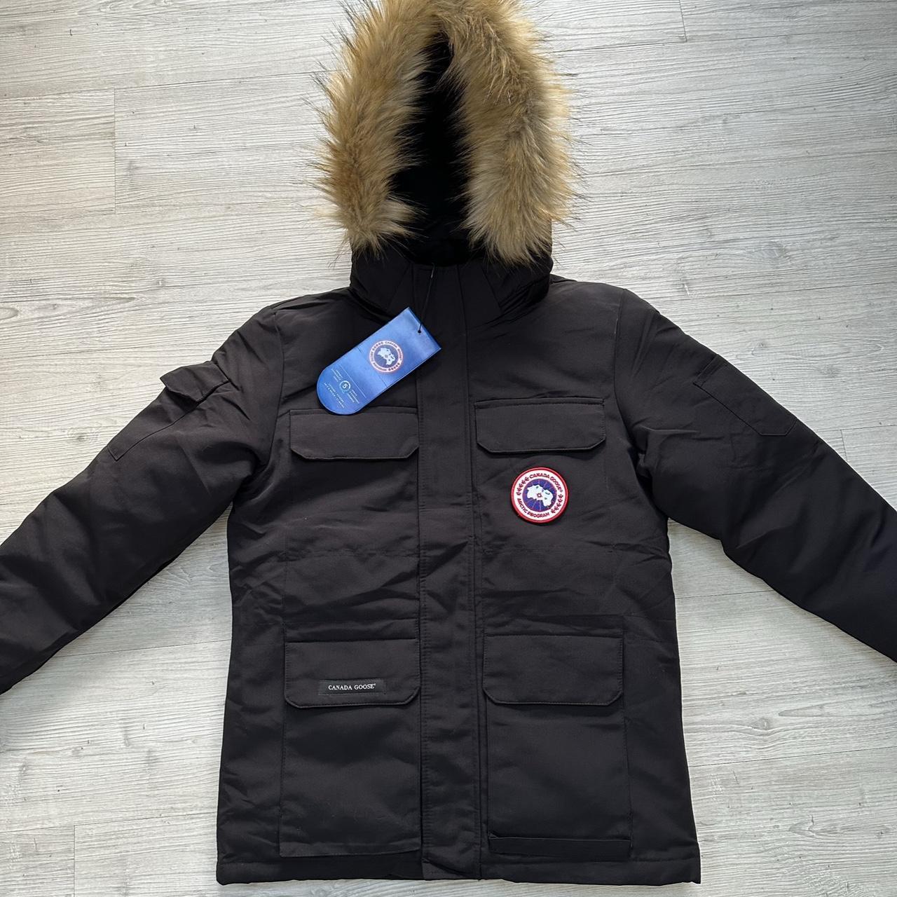 1-1 Black Canada goose coat, small mens size, Tags... - Depop