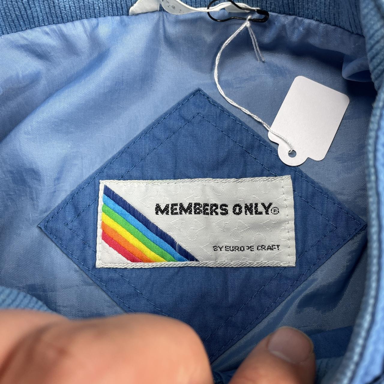Members Only Men's Blue Jacket (3)