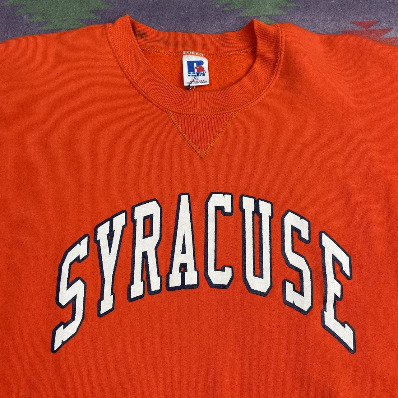 Russell Athletic Men's Orange Sweatshirt (2)